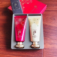 Set Kem dưỡng da tay dưỡng trắng, mềm, chống nhăn whoo – Royal Hand Cream SPF10