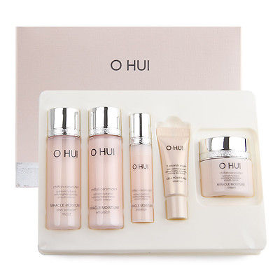 Bộ Ohui Miracle Moisture bổ sung độ ẩm cho da sáng đẹp 5sp