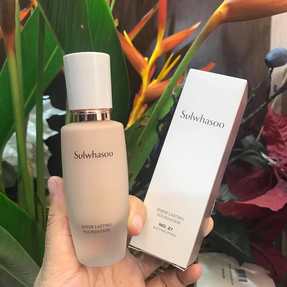 Sulwhasoo Evenfair Smoothing Foundation - Phấn nền dạng lỏng