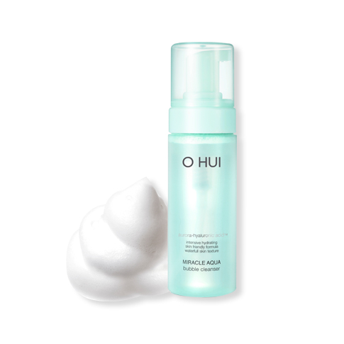 Ohui Mirscle Aqua Bubble cleanser - Sữa rửa mặt tạo bọt làm sạch da