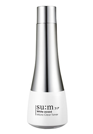 Nước hoa hồng dưỡng trắng da Su:m37 White Award Micro Clear Toner